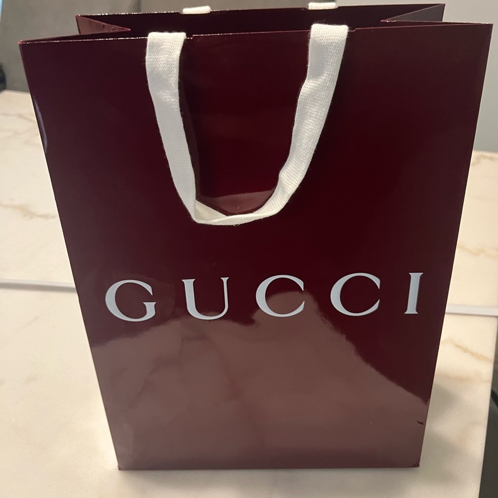 Burgundy Gift Bag